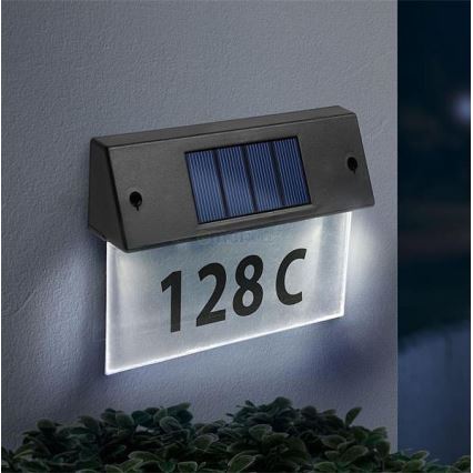 LED solarna tabla za kućni broj LED/1,2V/600 mAh IP44