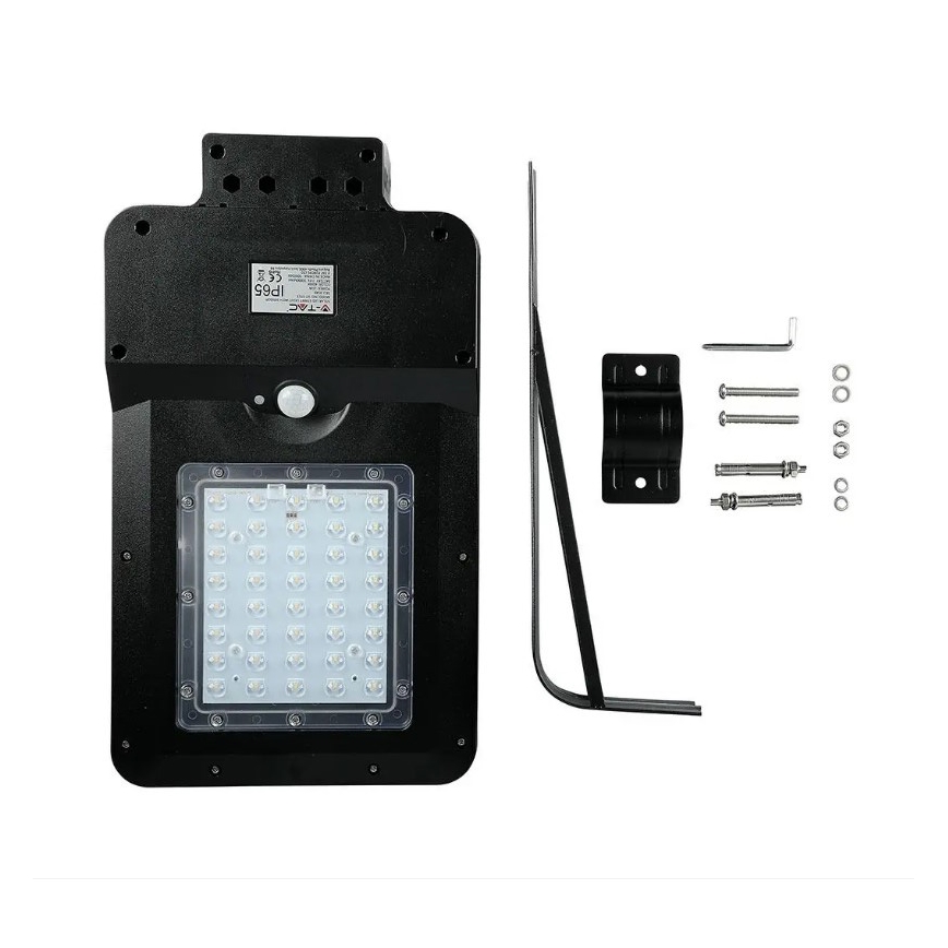 LED solarna ulična lampa sa senzorom LED/15W/7,4V 6000K IP65 5400 mAh