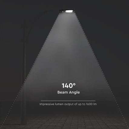LED solarna ulična lampa sa senzorom LED/15W/7,4V 6000K IP65 5400 mAh
