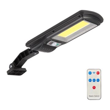 LED solarna ulična lampa sa senzorom LED/2,5W/5V IP44 + daljinski upravljač