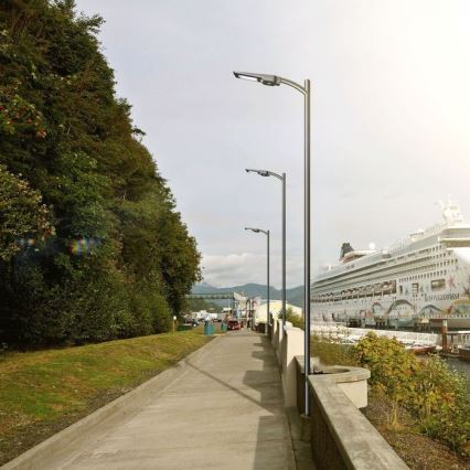 LED solarna ulična lampa sa senzorom LED/40W/9,6V IP65 6000K 12000 mAh + daljinski upravljač