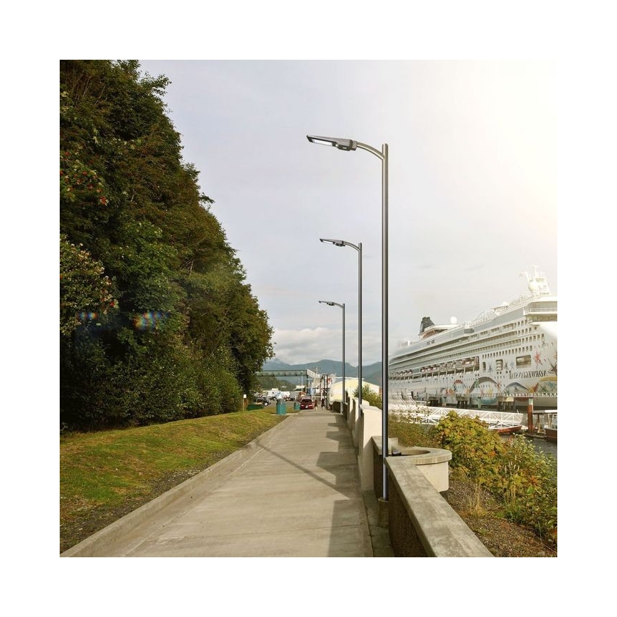 LED solarna ulična lampa sa senzorom LED/40W/9,6V IP65 6000K 12000 mAh + daljinski upravljač