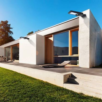 LED solarna ulična lampa sa senzorom LED/40W/9,6V IP65 6000K 12000 mAh + daljinski upravljač