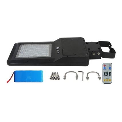 LED solarna ulična lampa sa senzorom LED/40W/9,6V IP65 6000K 12000 mAh + daljinski upravljač