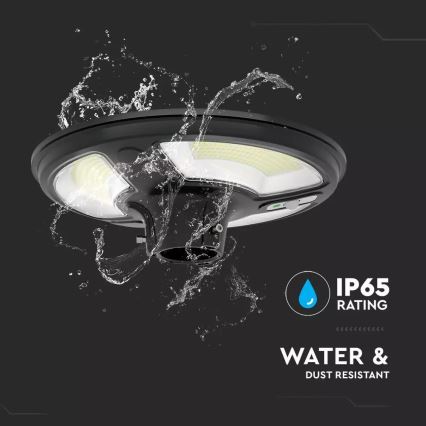 LED solarna ulična lampa sa senzorom LED/7,5W/3,2V IP65 4000K 15000 mAh + daljinski upravljač
