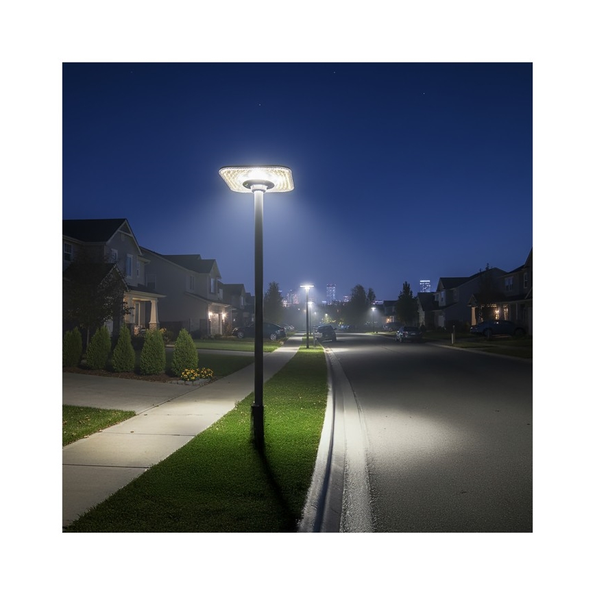 LED solarna ulična lampa sa senzorom SOLSUMI LED/25W/3,2V 3000/4000/6500K IP54 24000 mAh + daljinski upravljač