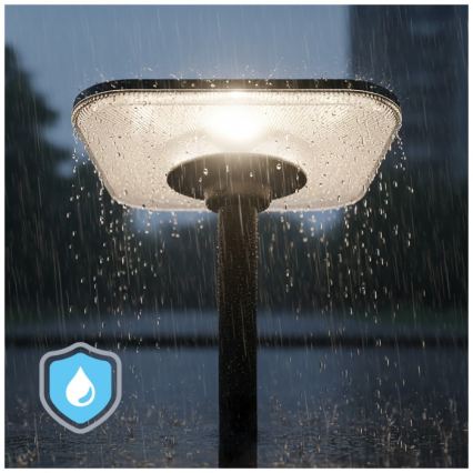 LED solarna ulična lampa sa senzorom SOLSUMI LED/25W/3,2V 3000/4000/6500K IP54 24000 mAh + daljinski upravljač