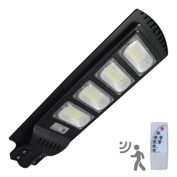 LED solarna ulična lampa sa senzorom STREET LED/15W/3,2V 15000 mAh IP65 + sa daljinskim upravljačem