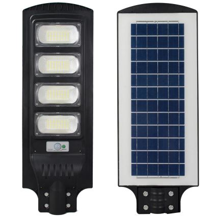 LED solarna ulična lampa sa senzorom STREET LED/15W/3,2V 15000 mAh IP65 + daljinski upravljač
