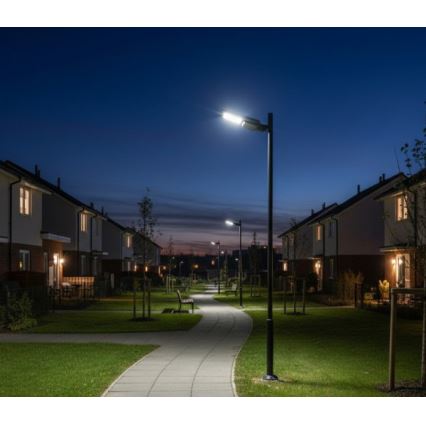 LED solarna ulična lampa sa senzorom STREET LED/20W/7,4V 3000/4000/6000K IP65 5400 mAh