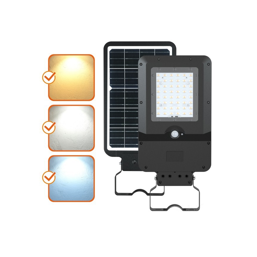 LED solarna ulična lampa sa senzorom STREET LED/20W/7,4V 3000/4000/6000K IP65 5400 mAh