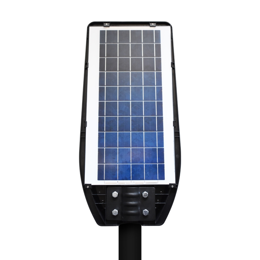 LED solarna ulična lampa VIA 100W/10000 mAh 3,2V 6000K IP54 + daljinski upravljač