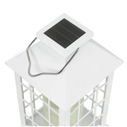 LED solarna viseća svetiljka LED/0,02W/1,2V 1xAA 2700K IP44 200 mAh bela