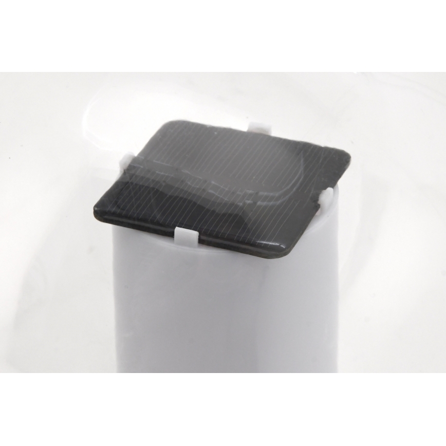 LED solarna vodootporna lampa LED/900mAh IP68 bela