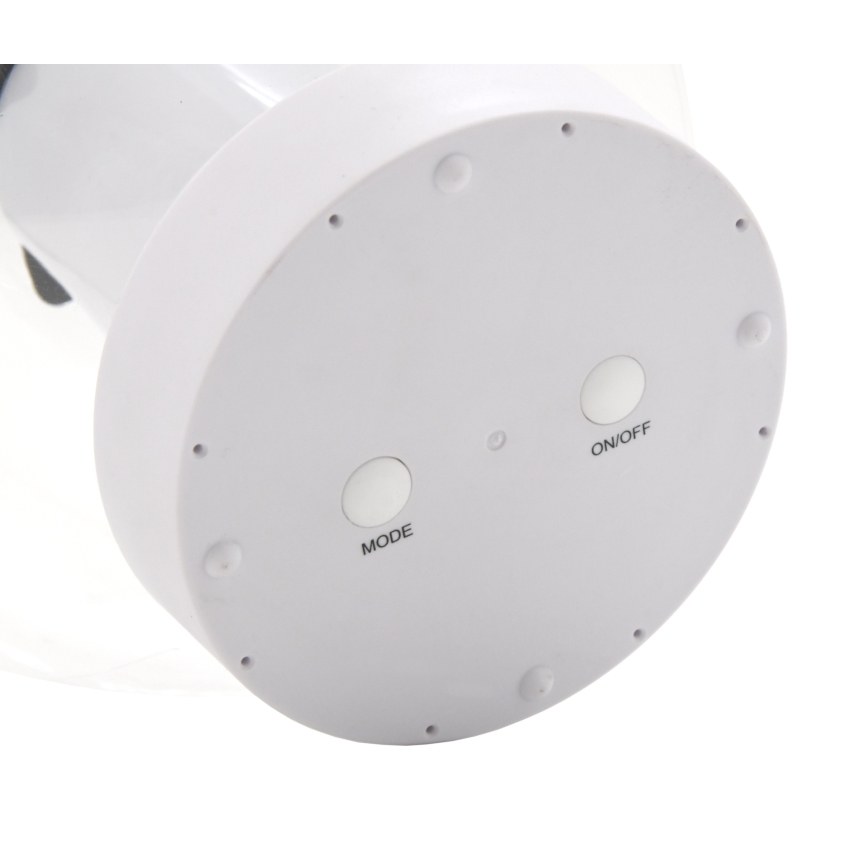 LED solarna vodootporna lampa LED/900mAh IP68 bela