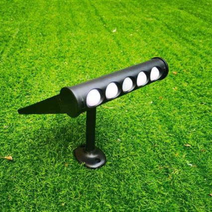 LED solarna zidna lampa sa senzorom pokreta i sumraka LED/8W/3,7V 4000 mAh 4000K IP65