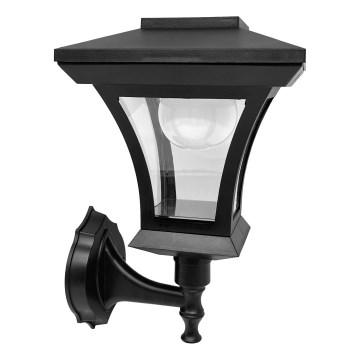 LED solarna zidna lampa TIRANA LED/1,2V 1800 mAh IP44 crna