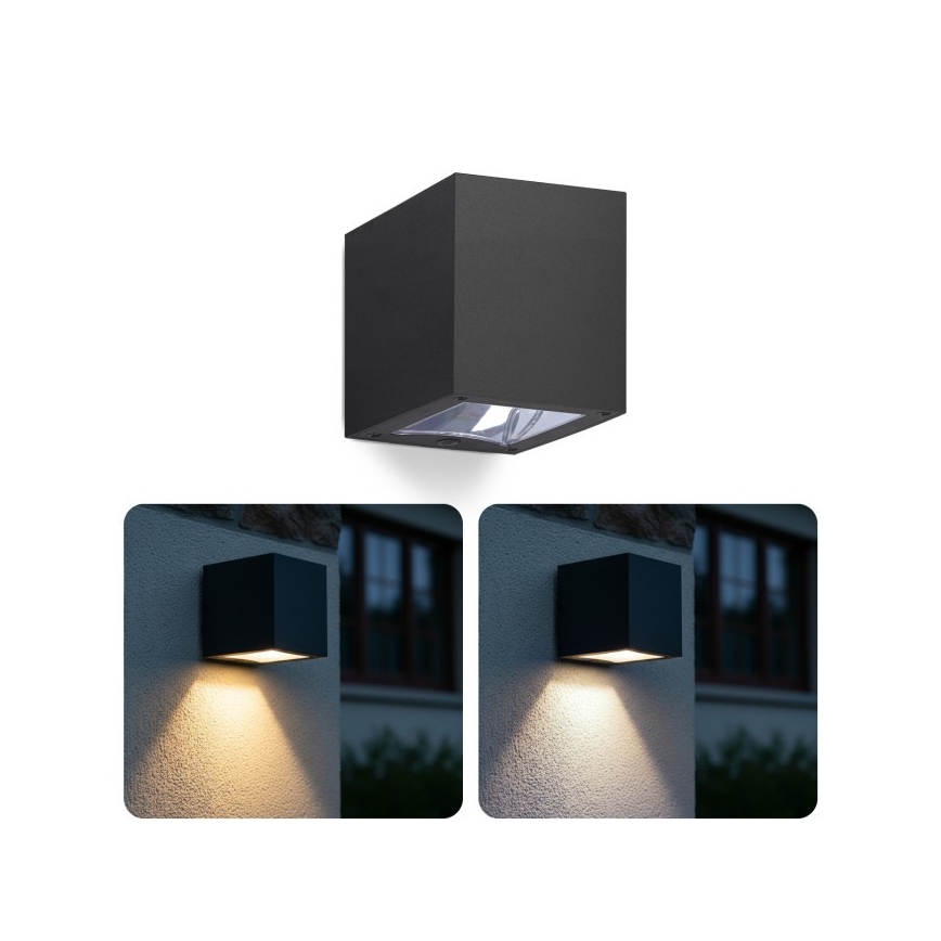 LED solarna zidna svetiljka QUERK LED/1,2V 3000/4000K IP54 800 mAh