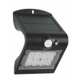 LED solarna zidna svetiljka sa senzorom LED/1,5W/3,7V 1200 mAh IP65