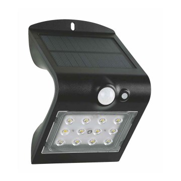 LED solarna zidna svetiljka sa senzorom LED/1,5W/3,7V 1200 mAh IP65