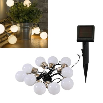 LED solarni dekorativni lanac LED/1,2V 300 mAh 3,8 m IP44