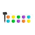 LED Solarni lanac 10xLED/1,2V 3,7m 300mAh IP44 višebojni