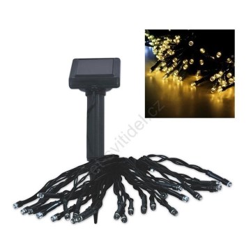 LED solarni lanac SHINE 200xLED/1,2V 600 mAh 21,9 m IP44