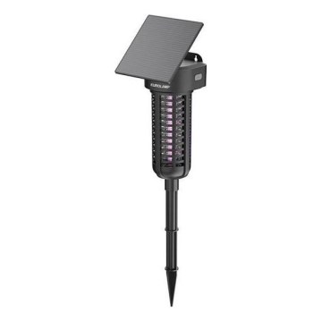 LED solarni lapač insekata, LED/4W/3,7V, 1800 mAh, IPX4, za prostor do 20 m²