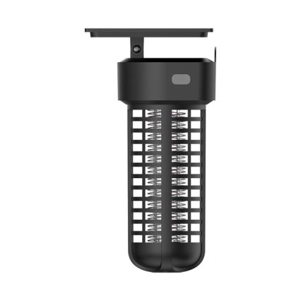 LED solarni lapač insekata, LED/4W/3,7V, 1800 mAh, IPX4, za prostor do 20 m²