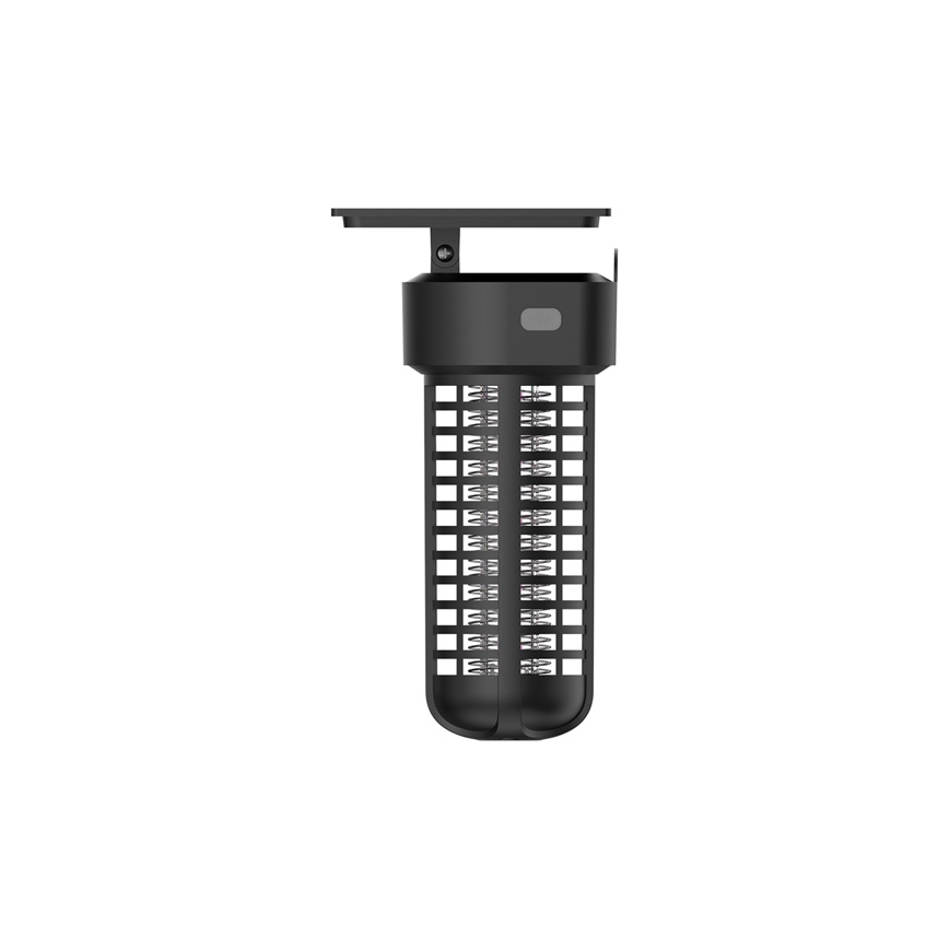 LED solarni lapač insekata, LED/4W/3,7V, 1800 mAh, IPX4, za prostor do 20 m²