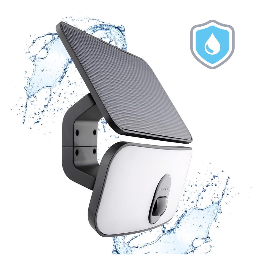 LED solarni reflektor sa senzorom LED/13W/3,7V IP65 4000K 4000 mAh