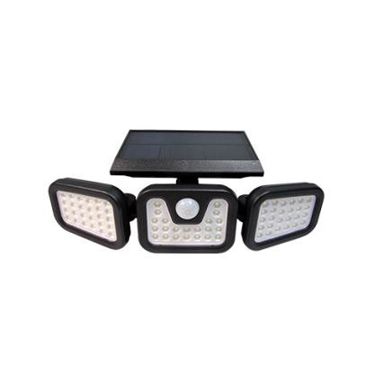 Fleksibilan solarni LED reflektor sa senzorom 15W/3,7V 2400 mAh IP54 4500K