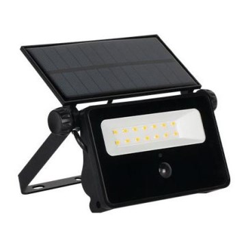LED solarni reflektor sa senzorom LED/20W/5,5V 2600 mAh IP65