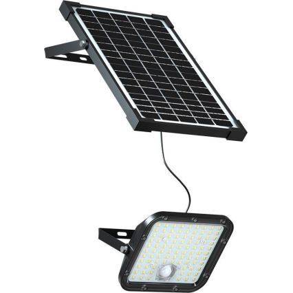 LED solarni reflektor sa senzorom LED/30W/6,4V 6400K 6000 mAh + daljinski upravljač