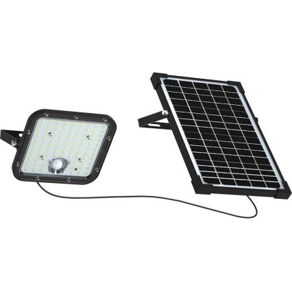 LED solarni reflektor sa senzorom LED/30W/6,4V 6400K 6000 mAh + daljinski upravljač