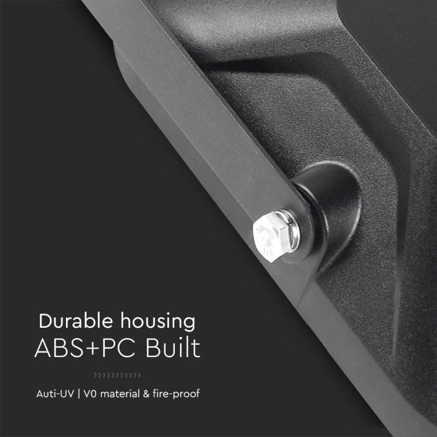 LED solarni reflektor sa senzorom LED/30W/6,4V 6400K 6000 mAh + daljinski upravljač