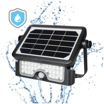 LED solarni reflektor sa senzorom LED/5W/3,7V 4000K IP65 3000 mAh