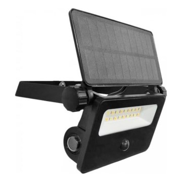 LED solarni reflektor sa senzorom NCS G2 LED/10W/3,7V 3000/4000/6500K IP54 1800 mAh