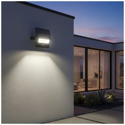 LED solarni reflektor sa senzorom NCS G2 LED/20W/3,7V 3000/4000/6500K IP54 2600 mAh