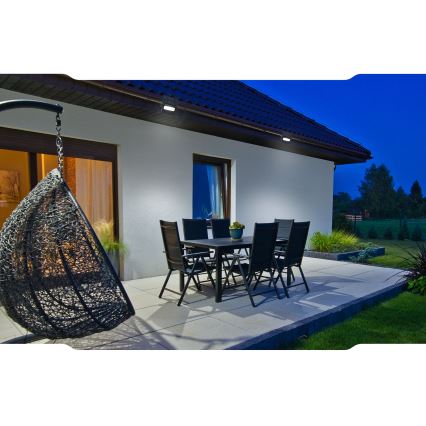 LED solarni reflektor sa senzorom pokreta i sumraka NOCTIS LED/2W/1800 mAh 3,7V 6000K IP65