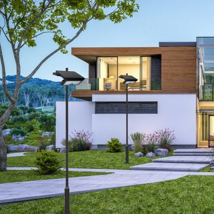 LED solarni reflektor sa senzorom pokreta i sumraka EPAD LED/10W/3000 mAh 7,4V 4000K IP65