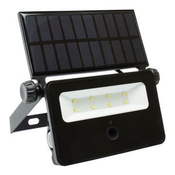 LED solarni reflektor sa senzorom pokreta i sumraka NOCTIS LED/2W/1800 mAh 3,7V 6000K IP65
