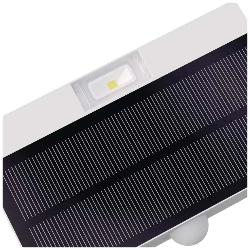 LED solarni reflektor sa senzorom pokreta LED/3,7V 1200mAh 4000K IP65 beo