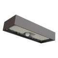 LED solarni reflektor sa senzorom pokreta LED/3,7V 3000mAh 4000K IP65 crn