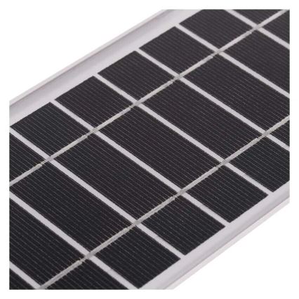 LED solarni reflektor sa senzorom pokreta LED/3,7V 3000mAh 4000K IP65 crn
