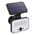 LED solarni reflektor sa senzorom pokreta SPILO LED/3,7V 3600mAh 3000K IP54 + daljinski upravljač