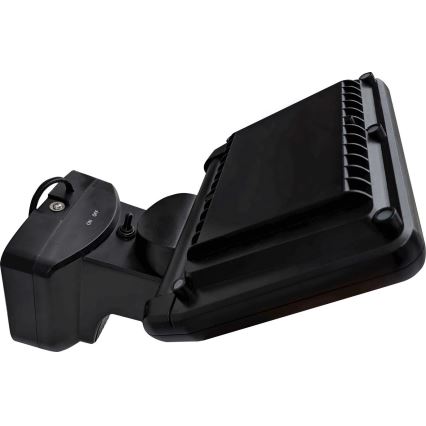 LED solarni reflektor sa senzorom TOMI LED/10W/7,4V 1800 mAh IP44 crni