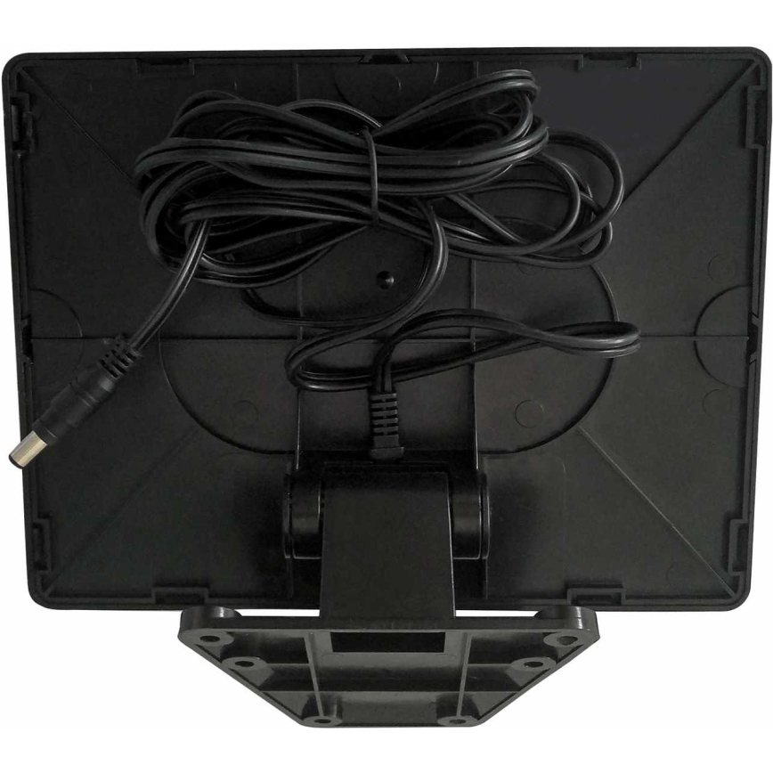 LED solarni reflektor sa senzorom TOMI LED/10W/7,4V 1800 mAh IP44 crni