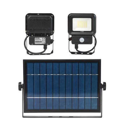 LED solarni reflektor za spoljašnju upotrebu sa senzorom LED/20W/3,7V 6500K IP65 4400 mAh