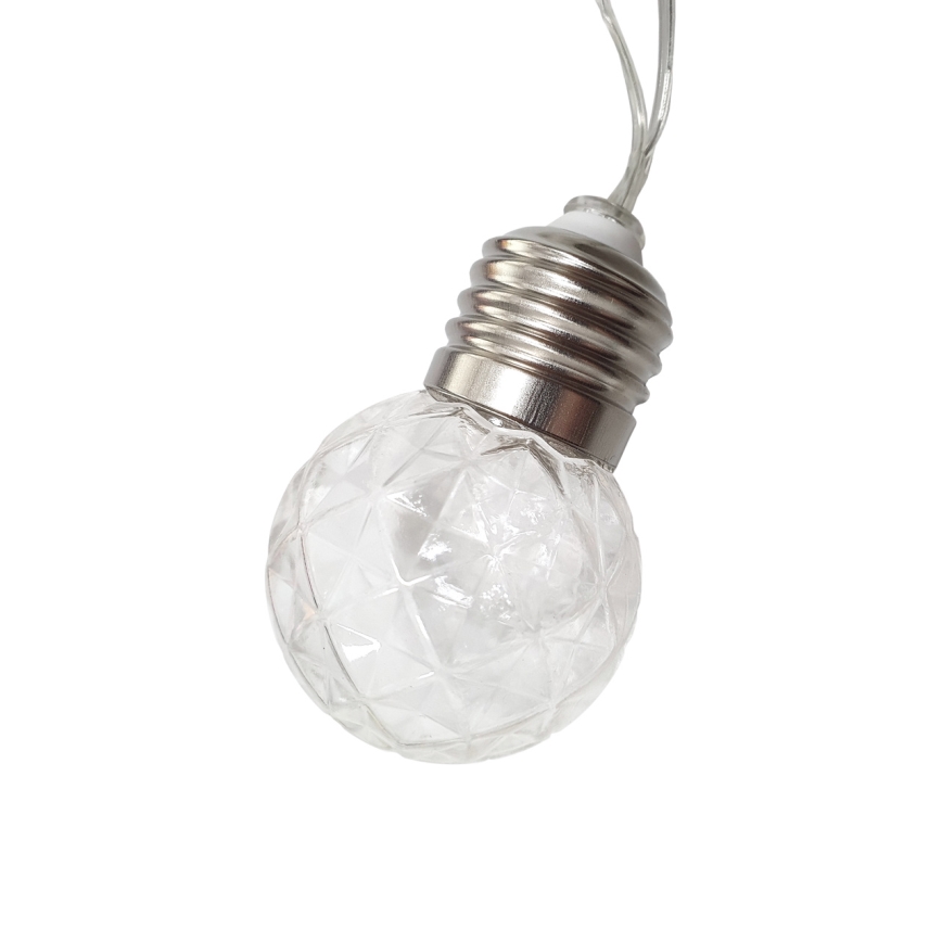 LED solarni spoljašnji lanac 10xLED/1,2V 300 mAh 2,2 m IP44